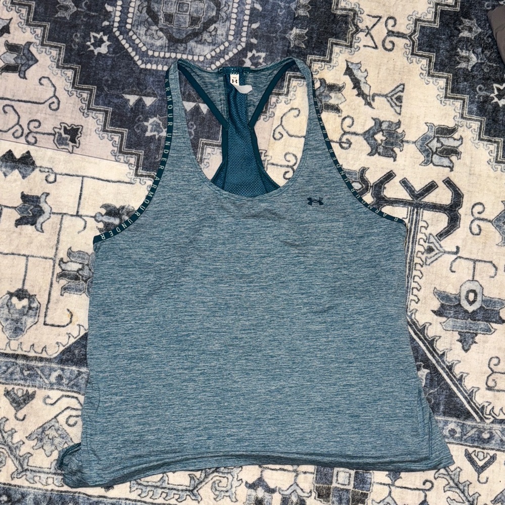 Under Armour Women's Teal Racerback Tank Top